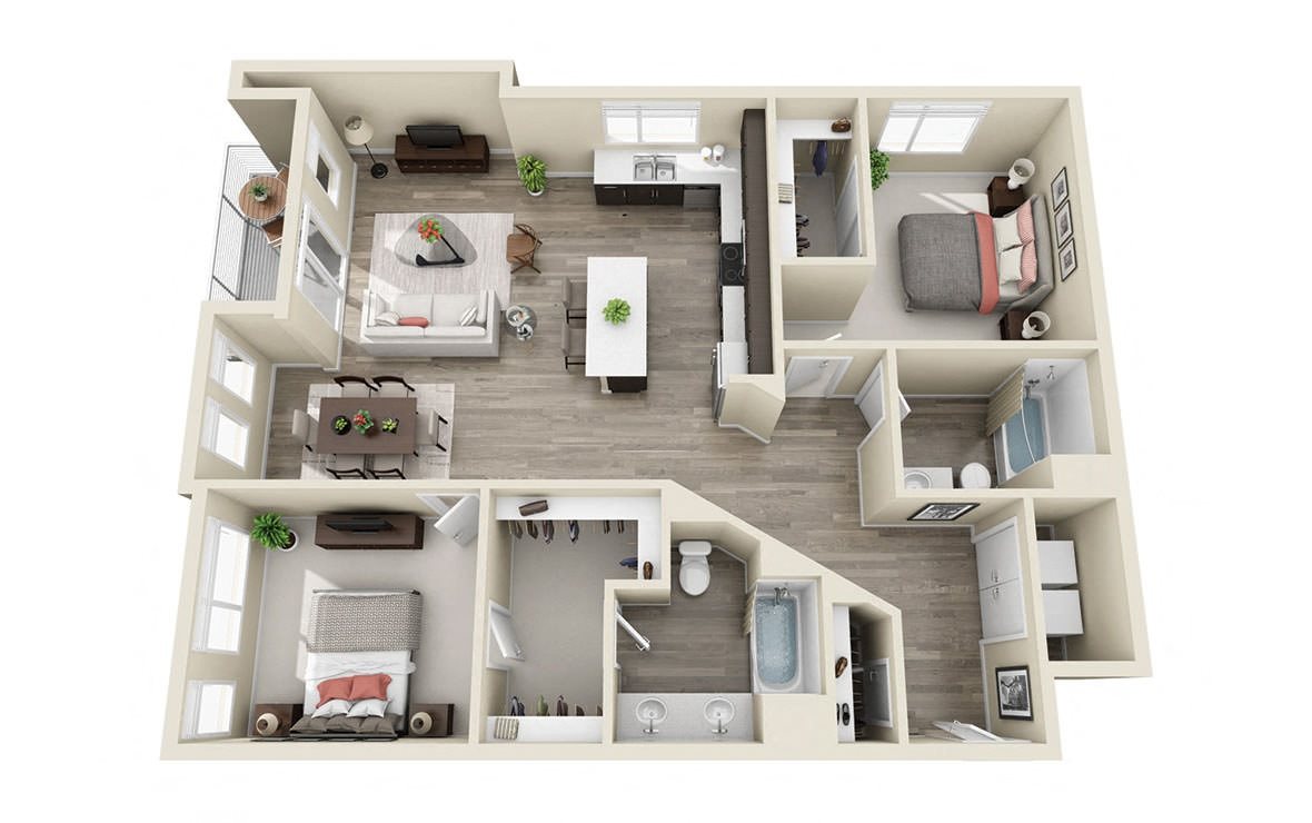 1000 South Broadway Apartments Powderhorn Floor Plan 1000 South Broadway Apartments Powderhorn Floor Plan